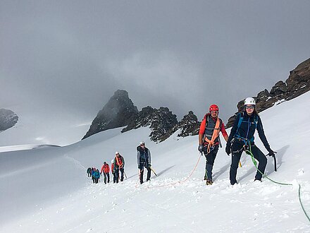Glacier Mountaineering Course