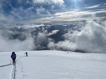 Skitouring in the Eisack Valley